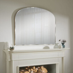 The Online Mirror Shop Overmantle Mirror Bevelled Edge Glass Simplistic Finish With Gold Frame - H 71Cm X W 93Cm For Hanging Anywhere Inside Of Your Home - thumbnail 1