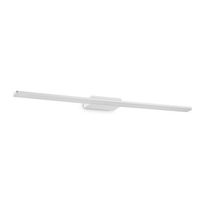 Ideal Lux Make-Up 90Cm Integrated Led Wall Lamp White, 3000K, Ip54, Non-Dim