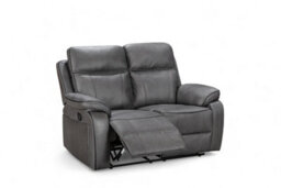 Grey Faux Leather  3 + 2 Seater Manual Recliner Sofa Set For Living Room Vegas - thumbnail 8