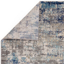 Beige Blue Modern Abstract 9mm Thick Stain-Resistant Rug For Bedroom, & Dining Room, Easy To Clean Rug-160Cm X 230Cm - thumbnail 4