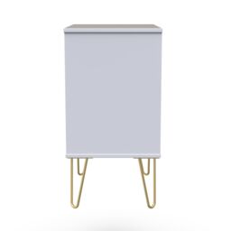 Diamond Ready Assembled Matt Indigo & White Oak Effect 3 Drawer Sideboard (H)740mm (W)575mm (D)395mm - thumbnail 7
