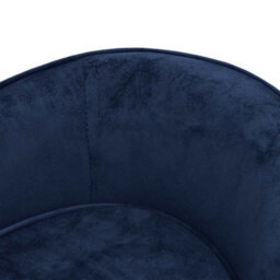 Vidaxl Dog Sofa Blue 69X49X40 Cm Plush - thumbnail 7
