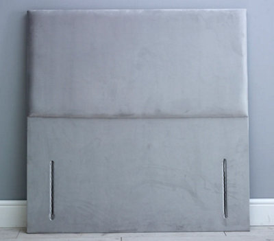 Comfy Deluxe 2Ft6 54Inch  Coffee Plush Velvet Plain  Floorstanding Headboard - image 1