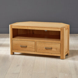 The Furniture Market Soho Oak Corner Tv Unit Up To 50 Tv Size - thumbnail 6