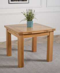 That's Furniture Richmond 90 - 150Cm Small Oak Extendable Dining Table - thumbnail 1