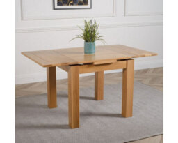 That's Furniture Richmond 90 - 150Cm Small Oak Extendable Dining Table - thumbnail 2