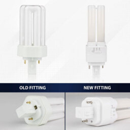 Bright Source 8W (13W) Led Pl-T Mains Operated 2Pin Lamp Gx24-D1 - 3Cct - thumbnail 2