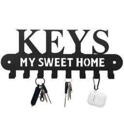 Bathroom Coat Hook, Coat Rack, Suitable For Bathroom, Kitchen, Living Room, Toilet, Screw Installation, Keys Letter - thumbnail 5