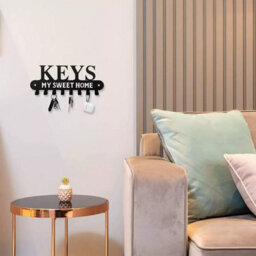 Bathroom Coat Hook, Coat Rack, Suitable For Bathroom, Kitchen, Living Room, Toilet, Screw Installation, Keys Letter - thumbnail 3