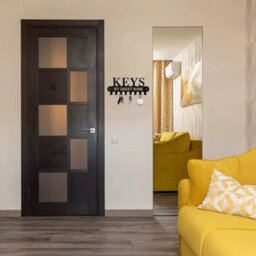 Bathroom Coat Hook, Coat Rack, Suitable For Bathroom, Kitchen, Living Room, Toilet, Screw Installation, Keys Letter - thumbnail 2