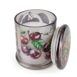 Candlelight Large Glass Jar Candle - Sour Cherry & Lime - thumbnail 3