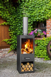 Norfolk Leisure Cook King Rosa Steel Garden Stove - thumbnail 2