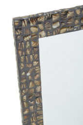 Orsina Branna Wall Mirror, Natural, Natural, Wood, Glass - thumbnail 5