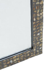 Orsina Branna Wall Mirror, Natural, Natural, Wood, Glass - thumbnail 4