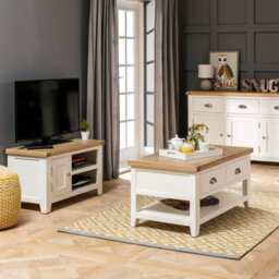 The Furniture Market Cheshire Cream Painted Small Tv Unit Up To 45 Tv Size - thumbnail 5