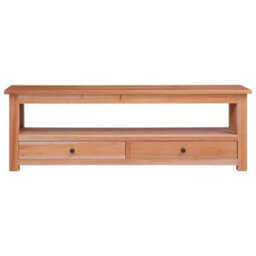 Berkfield Vintage Tv Cabinet 115X30X40 Cm Solid Mahogany Wood - thumbnail 3
