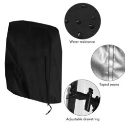 Waterproof Protective Cover For Folding Chairs, Garden Furniture, Durable Oxford - thumbnail 2