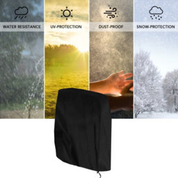 Waterproof Protective Cover For Folding Chairs, Garden Furniture, Durable Oxford - thumbnail 5