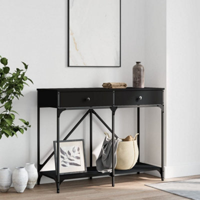 Walplus Console Table Black 100X39X78.5 Cm Engineered Wood - image 1