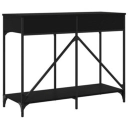 Walplus Console Table Black 100X39X78.5 Cm Engineered Wood - thumbnail 8