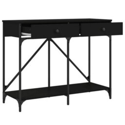 Walplus Console Table Black 100X39X78.5 Cm Engineered Wood - thumbnail 5