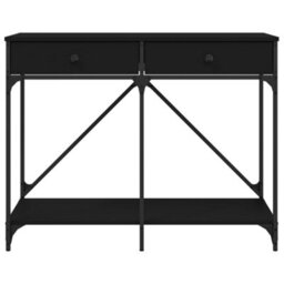 Walplus Console Table Black 100X39X78.5 Cm Engineered Wood - thumbnail 6