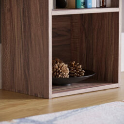 Lassic Vida Designs Oxford Walnut 5 Tier Cube Bookcase Freestanding Shelving Unit (H)1320mm (W)320mm (D)240mm - thumbnail 8
