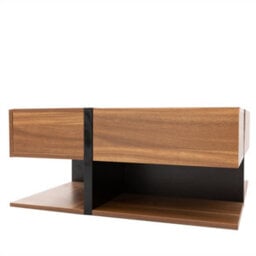 Abrihome Coffee Table, Table With 4 Drawers, Unique Color Matching And Line Design, Storage Space At The Bottom. - thumbnail 4