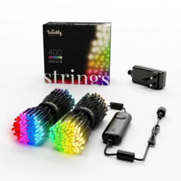 Twinkly Strings App-Controlled Led Christmas Lights With 400 Rgb+W (16 Million Colours +Ww) 32M Black Wire In/outdoor Smart Lights - thumbnail 2