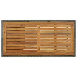 Berkfield Bar Table With Storage Rack Grey 120X60X110 Cm Poly Rattan - thumbnail 5