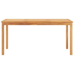 Berkfield 7 Piece Garden Dining Set Solid Wood Teak - thumbnail 9