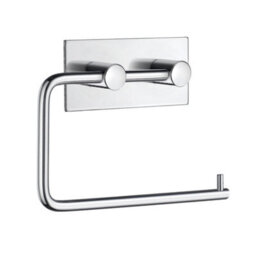 Beslagsboden - Design Toilet Roll Holder In Polished Stainless Steel Self-Adhesive