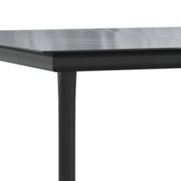 Berkfield 5 Piece Garden Dining Set Black Steel And Textilene - thumbnail 5