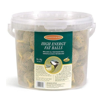 Johnson Jeff Johnston & Jeff Fat Balls Bucket 50 X 90G - Fbb50