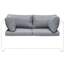 Beliani Outdoor Cushion Cover Set Milano Grey - thumbnail 4