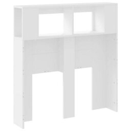 Berkfield Led Headboard White 100X18.5X103.5 Cm Engineered Wood - thumbnail 8