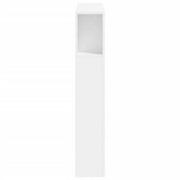Berkfield Led Headboard White 100X18.5X103.5 Cm Engineered Wood - thumbnail 7