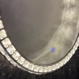 CGC Lighting Cgc Ariella 600mm Round Crystal Led Mirror Light With 3 Cct Switch - thumbnail 3