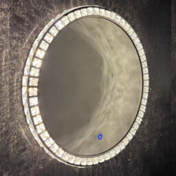CGC Lighting Cgc Ariella 600mm Round Crystal Led Mirror Light With 3 Cct Switch - thumbnail 6