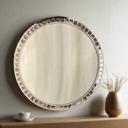 CGC Lighting Cgc Ariella 600mm Round Crystal Led Mirror Light With 3 Cct Switch - thumbnail 9