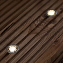 GoodHome Coldstrip Stainless Steel Effect Integrated Led Indoor & Outdoor Deck Light (D)30mm, Pack Of 20 - thumbnail 8