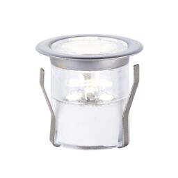 GoodHome Coldstrip Stainless Steel Effect Integrated Led Indoor & Outdoor Deck Light (D)30mm, Pack Of 20 - thumbnail 2