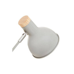 Orsina Matte Grey Table Lamp, Easy To Assemble Bedside Table Light, Eco-Friendly Lamp For Table Living Room - thumbnail 6