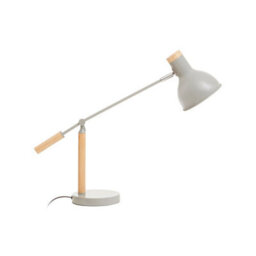 Orsina Matte Grey Table Lamp, Easy To Assemble Bedside Table Light, Eco-Friendly Lamp For Table Living Room - thumbnail 4