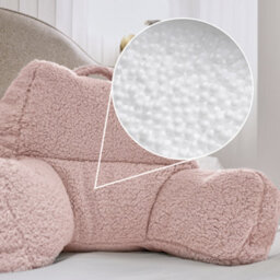 Icon Kids Kingston Teddy Fleece Classic Bean Bag And Reading Pillow Set - thumbnail 7