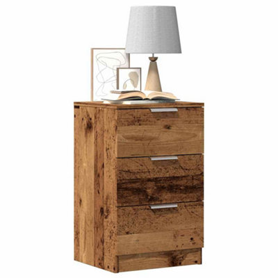 Berkfield Bedside Cabinets 2 Pcs Old Wood 40X36X65 Cm Engineered Wood - image 1