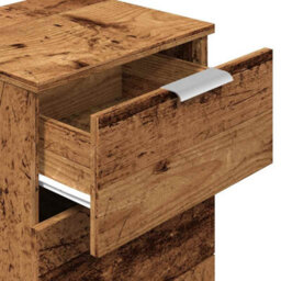 Berkfield Bedside Cabinets 2 Pcs Old Wood 40X36X65 Cm Engineered Wood - thumbnail 9