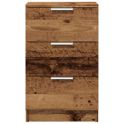 Berkfield Bedside Cabinets 2 Pcs Old Wood 40X36X65 Cm Engineered Wood - thumbnail 5