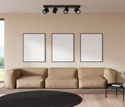 Luminosa Lighting Luminosa Karlota Modern Ceiling Spotlight Bar, Gu10 - thumbnail 3