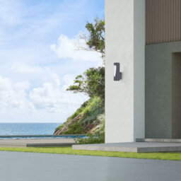 Luminosa Lighting Luminosa Brit Led Outdoor Modern Wall Lamp Urban Grey, Warm-White 3000K, Ip54 - thumbnail 2